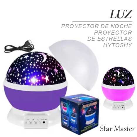 LUZ PROYECTOR DE NOCHE PROYECTOR DE ESTRELLAS HYTOSHY